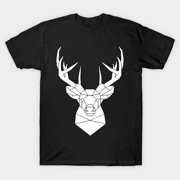 Deer head T-Shirt by GoshaDron